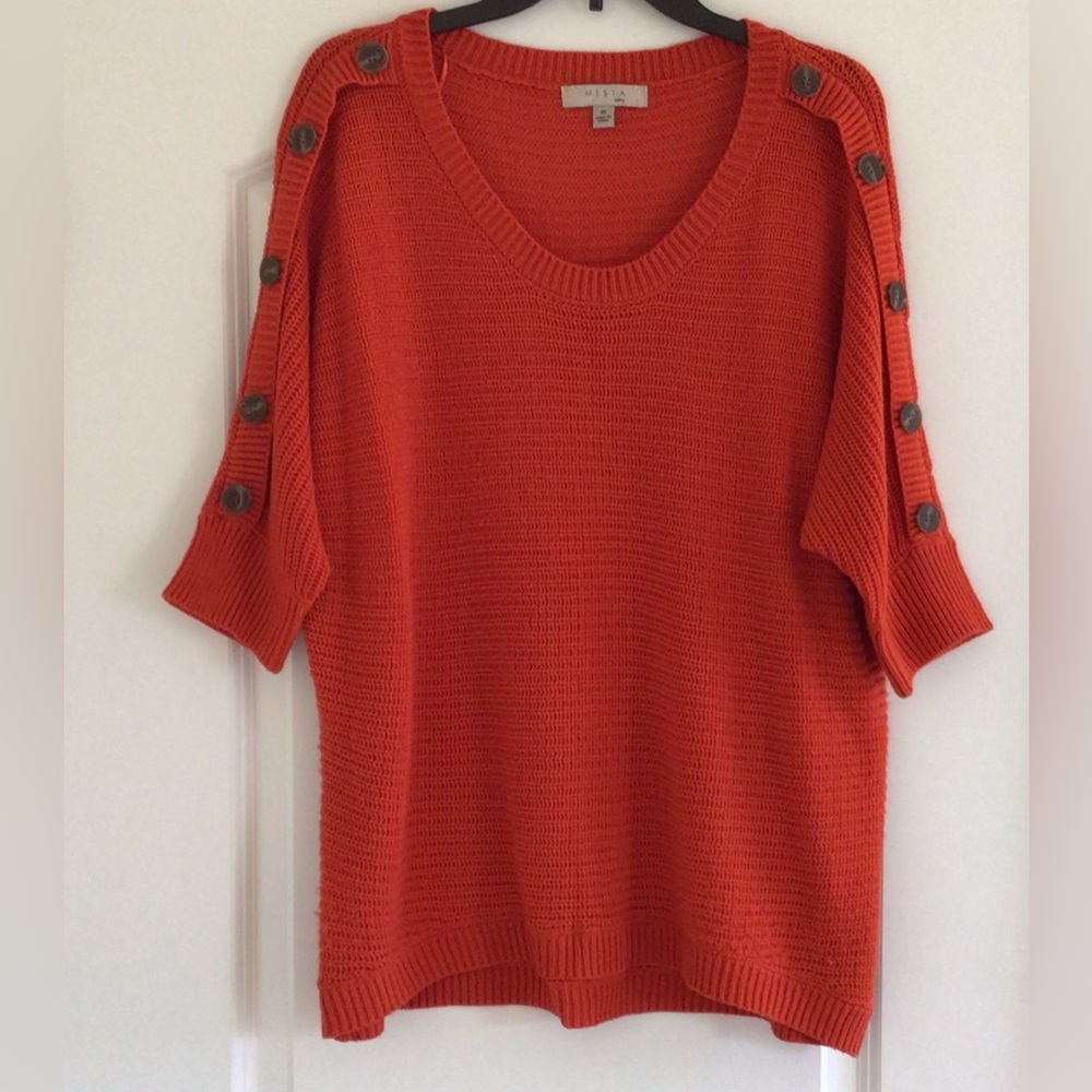 Orange Lightweight Sweater